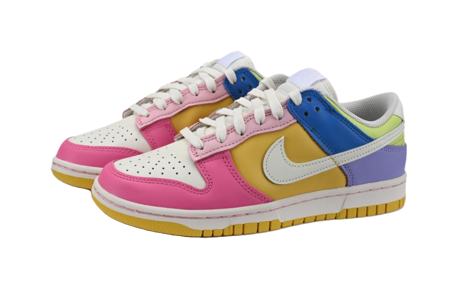 Nike Dunk Low Solar Flare Multi Color Womens  vjsneaker.com