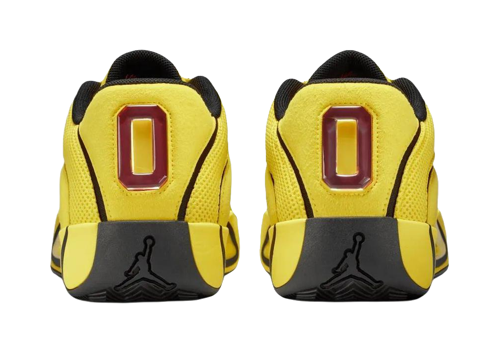 Jordan Tatum 4 PF “Yellow Black”  vjsneaker.com