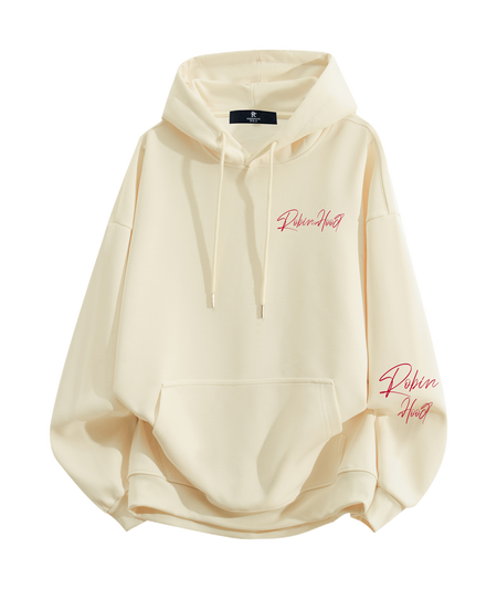 Robin Hood American Hoodie with Velvet Thick Letter Signature Personalized Style Design Feel Loose and Casual Versatile Student Party Lazy Style Hoodie for Women  vjsneaker.com