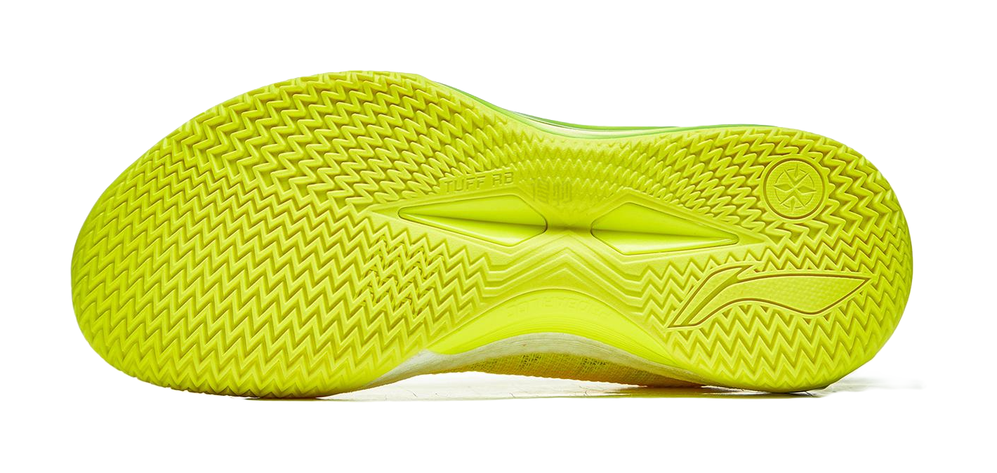 Li Ning Blade 4 V2 Cushioning Slip Resistant Support Lightweight Rebound Low top Basketball Shoes Mens Yellow  VJSNEAKER