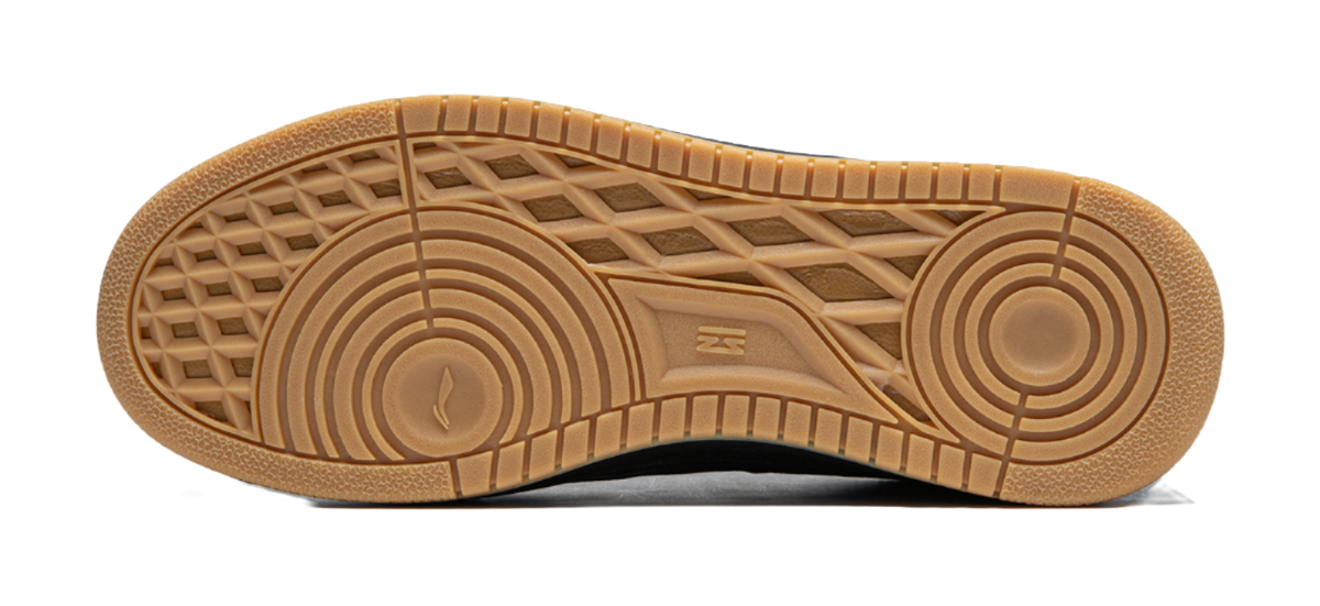 Li Ning Tianji Slip Resistant Abrasion Resistant Skateboard Shoes Mens Black  VJSNEAKER