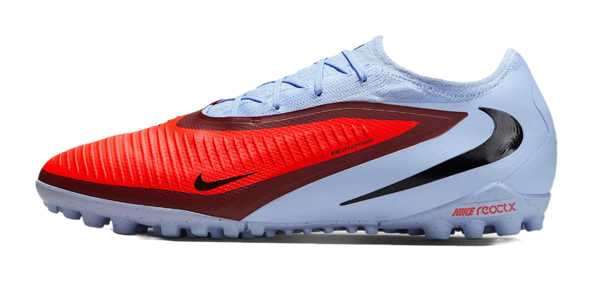 Nike Phantom 6 Soccer Shoes Unisex Blue Red  vjsneaker.com