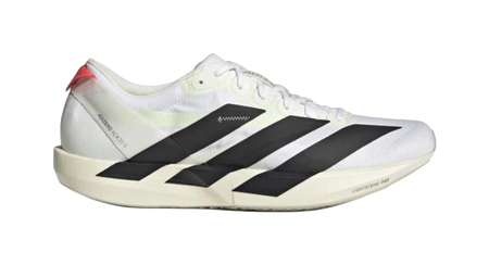 Adidas Adizero Adios 9 White Black Silver Metallic  vjsneaker.com