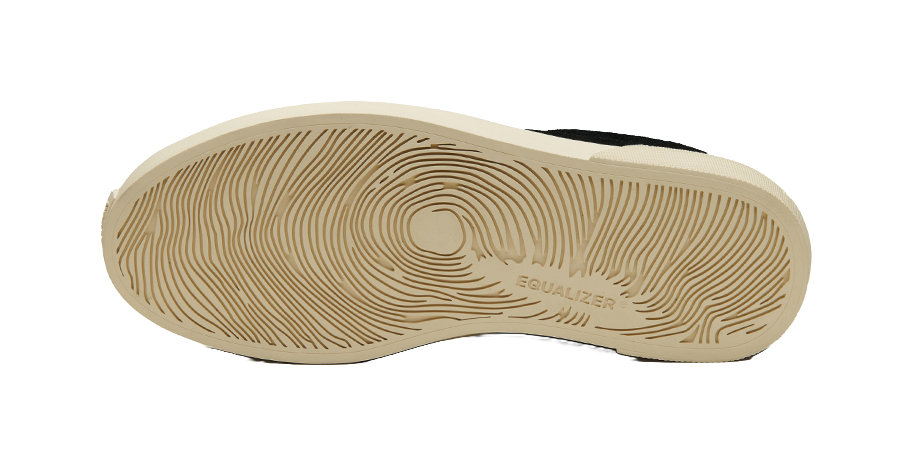 EQLZ EQUALIZER Fault 23 Fault 23 Lo Slip Resistant Abrasion Resistant Low top Skateboard Shoes Unisex Ghost Black 