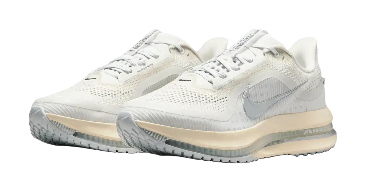 Nike Pegasus Premium Breathable Running Shoes Unisex White Gray  vjsneaker.com