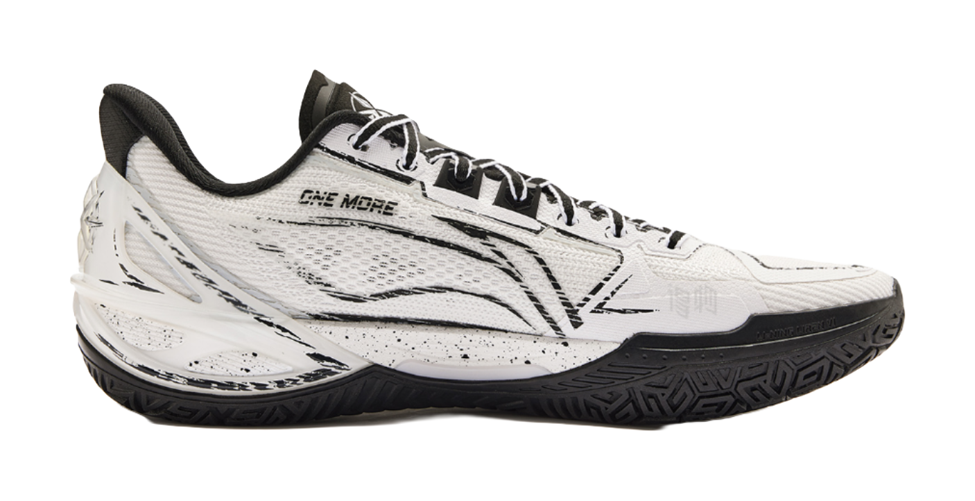 Li Ning Blade 6 V2 Low top All Around Performance Basketball Shoes Mens White Black  vjsneaker.com