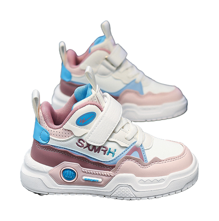 Binary Slip Resistant, Abrasion Resistant, Rebound, Lightweight Cushioning Casual Shoes Kids  VJSNEAKER