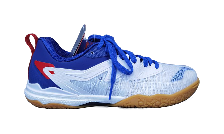 Li-Ning Qilin 2.0 PE "Kirin" APPU007-1 - Table Tennis Shoe Unisex Standard White/Shadow Purple Blue