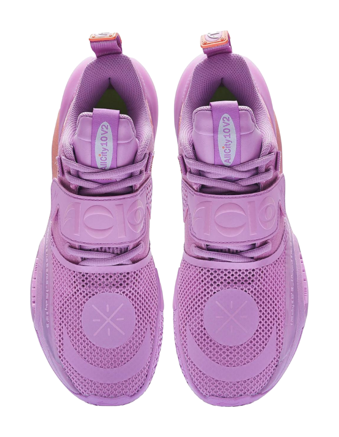 Li-Ning Wade All City 10 V2 'Lavender' - Basketball Shoes for Men Purple