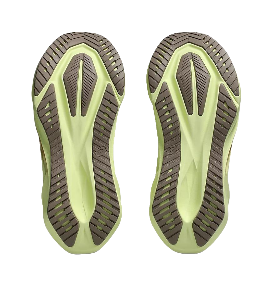 ASICS Novablast 5 Mineral Beige Taupe Grey Womens  vjsneaker.com