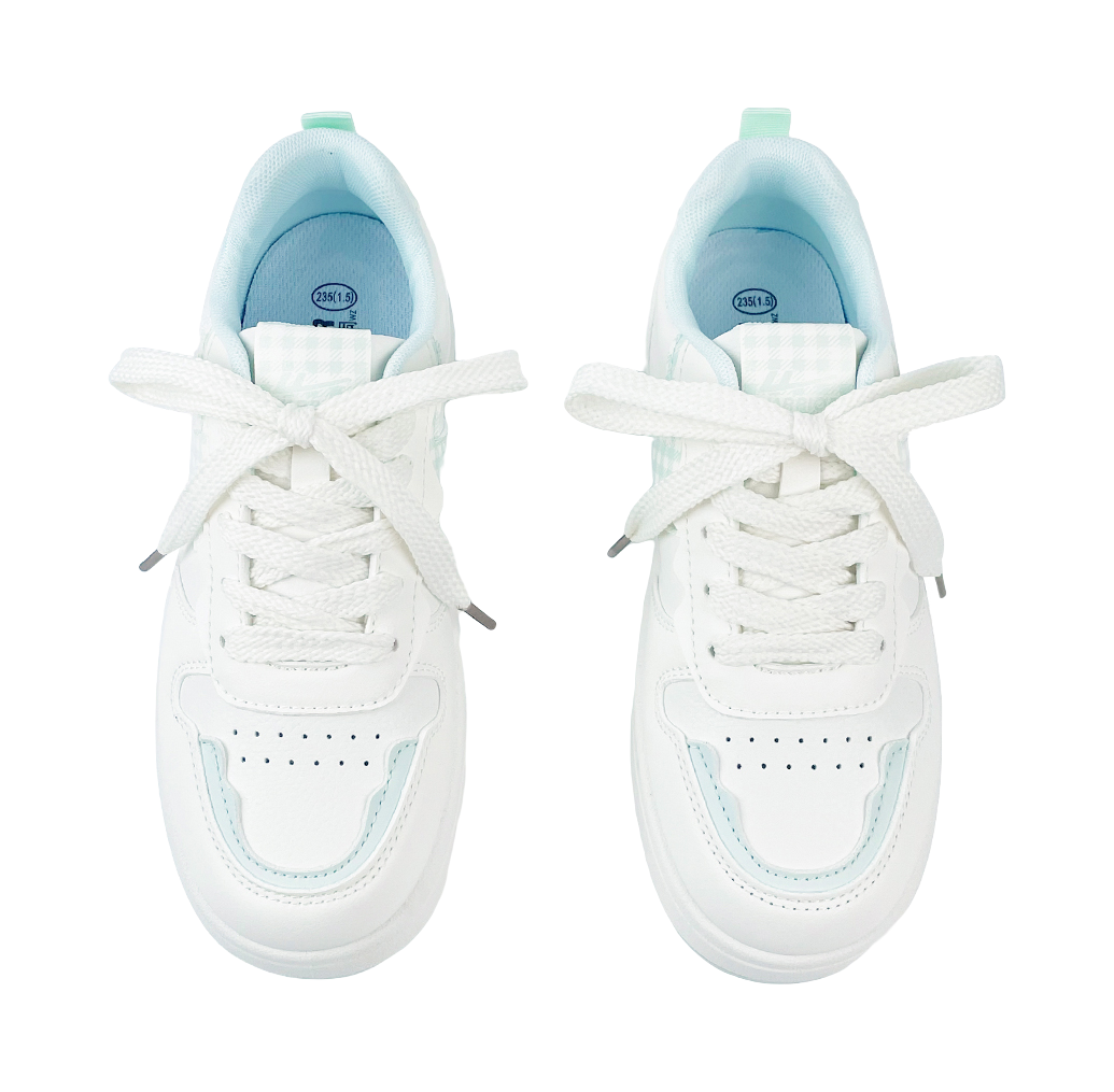 Warrior Abrasion Resistant Lightweight Height Increasing Low Top Skateboard Shoes Women's White Green 