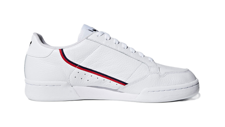 Adidas Continental 80 White Navy Scarlet  vjsneaker.com