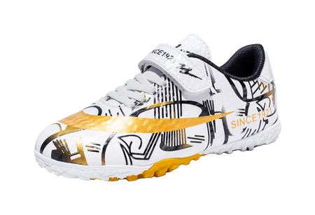 Binary Slip Resistant Anti Kick Lightweight Cushioning Low top Kids Soccer Shoes Kids  VJSNEAKER