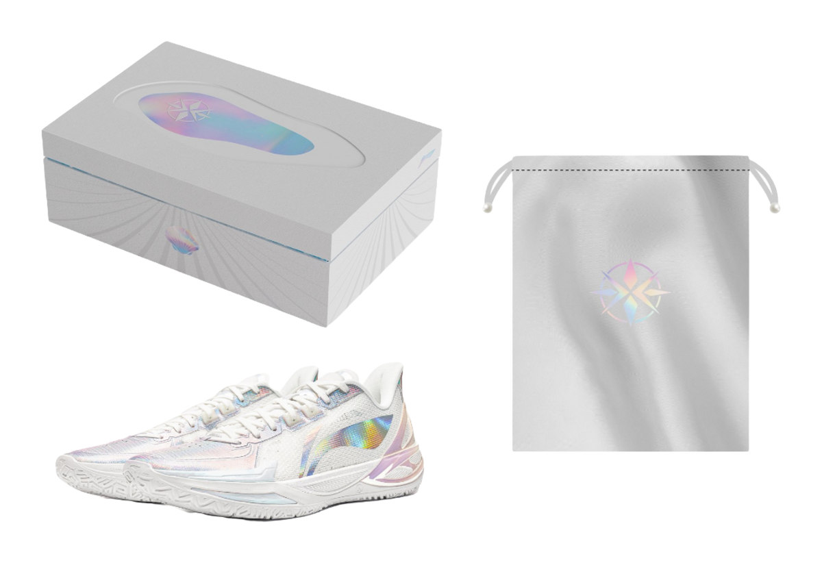 Li-Ning Liren 6 V2 "White Pearl" Gift Box Edition - Basketball Shoe Unisex White
