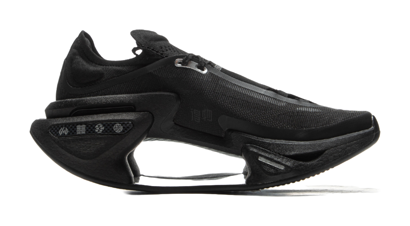 Li Ning Shadow 3.0 Fabric Low top Li Ning BOOM Technology Racing Running Shoes Unisex Black  VJsneaker