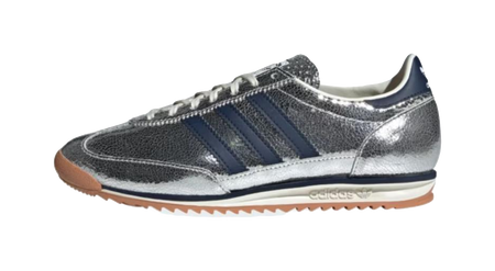 Adidas Wmns SL72 Og Silver Metallic Collegiate Navy  vjsneaker.com