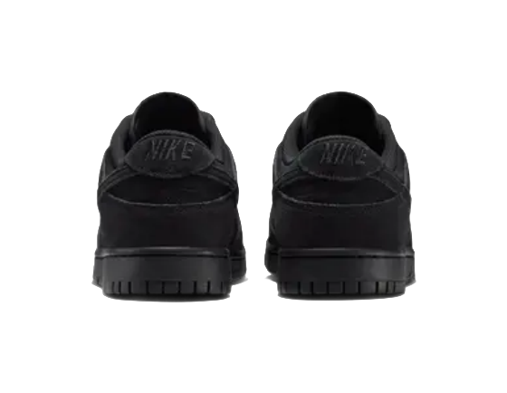 Nike Dunk Abrasion Resistant Low top Skateboard Shoes Unisex Black  vjsneaker.com