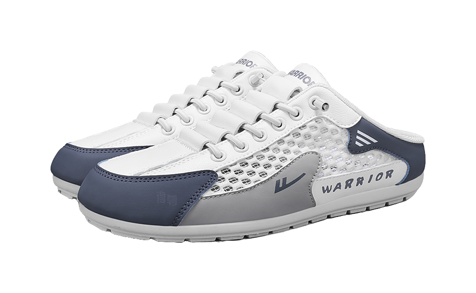 Warrior Quick Dry Quiet Closed Toe Slippers Mens  vjsneaker.com