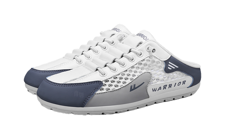 Warrior Quick Dry Quiet Closed Toe Slippers Mens  vjsneaker.com