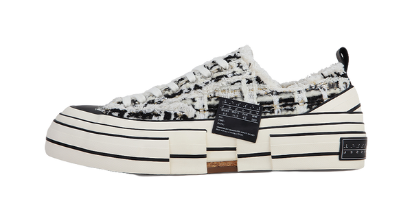 VESSEL Low top Canvas Shoes Unisex Black White 