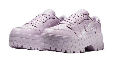 Jordan 1 Brooklyn Low Doll Metallic Silver Womens  vjsneaker.com