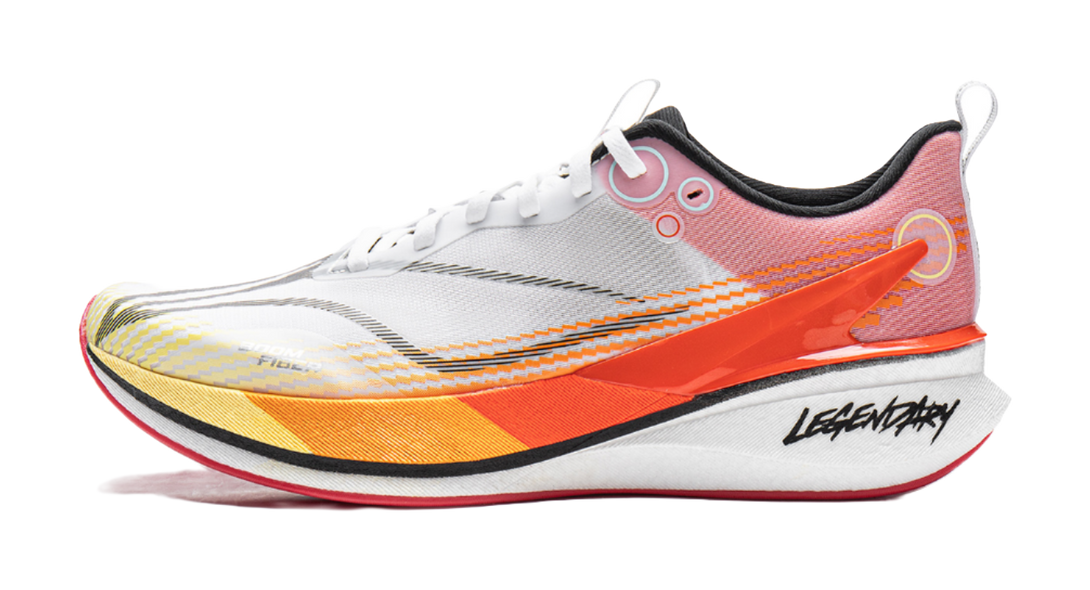 Lol X LINING Red Hare 8PRO Running Shoes Unisex Low top White Orange 