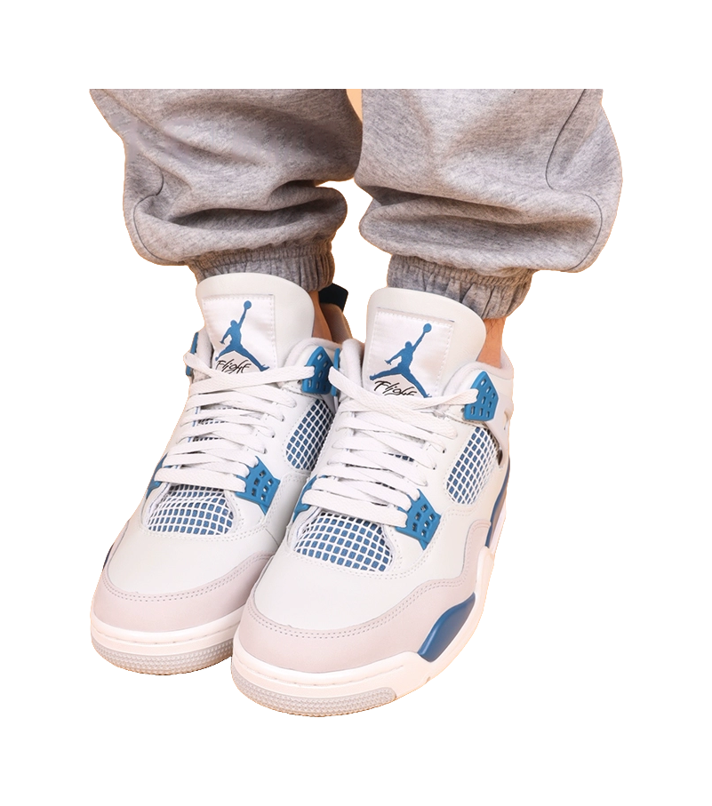 Jordan 4 Retro Military Blue 2024 GS  vjsneaker.com