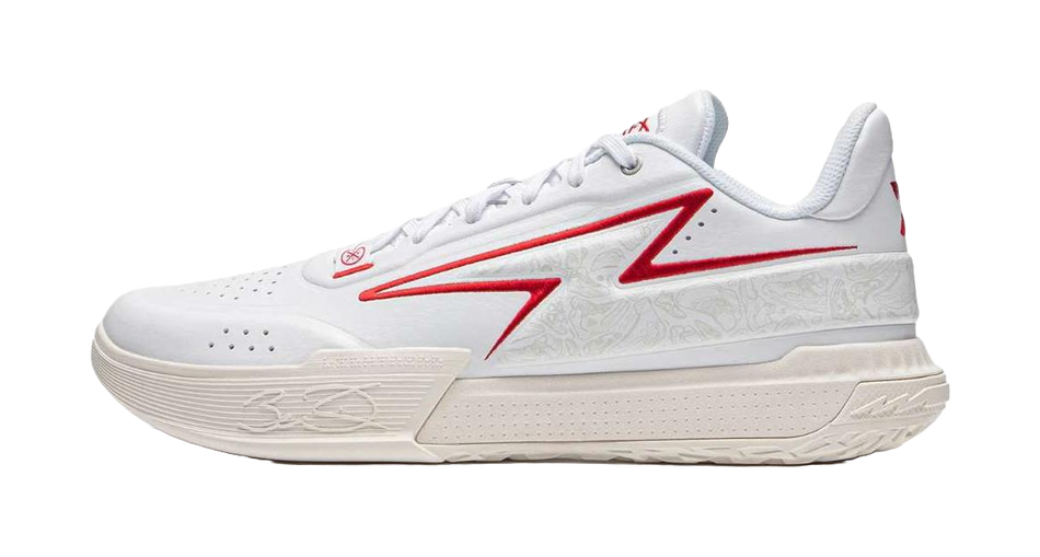 LiNing GenerationZ Slip Resistant Abrasion Resistant Low top Basketball Shoes Mens White  VJSNEAKER