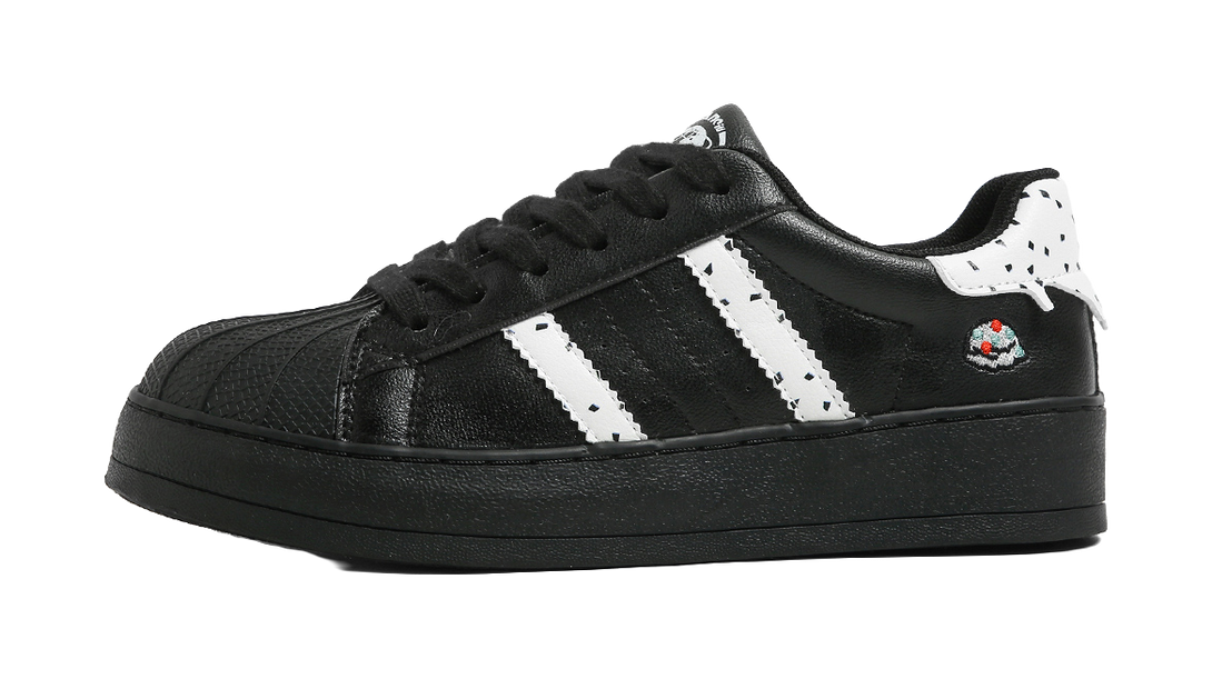 HUANQIU Abrasion Resistant Lightweight Slip Resistant Low top Skateboard Shoes Women's 