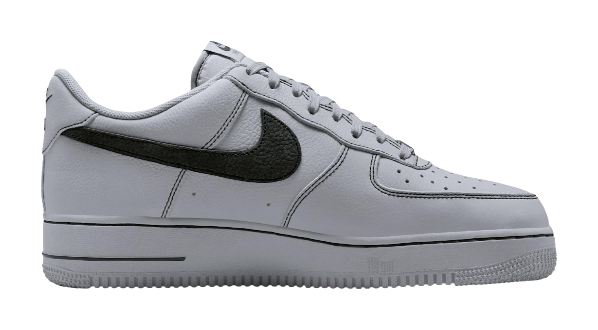 Nike Air Force 1 Anti Slip Wear Resistant Low Top Skateboard Shoes Mens Gray  vjsneaker.com