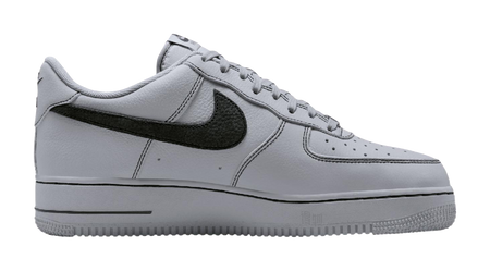 Nike Air Force 1 Anti Slip Wear Resistant Low Top Skateboard Shoes Mens Gray  vjsneaker.com