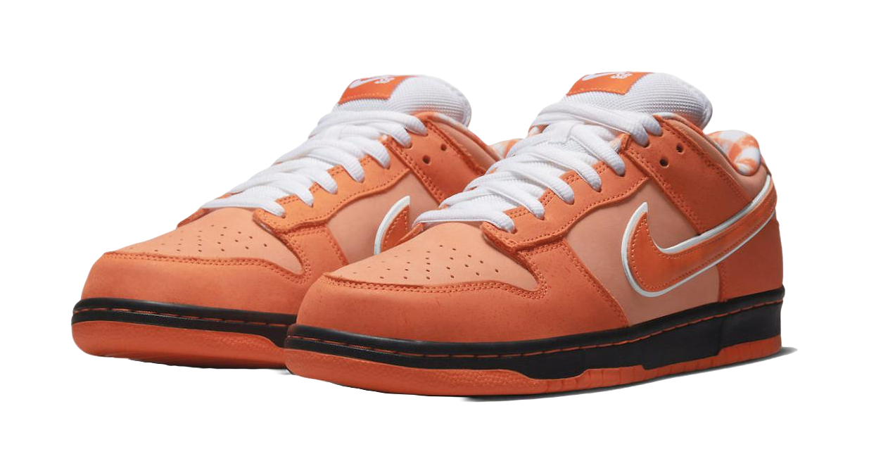 Nike SB Dunk Low Concepts Orange Lobster Mens  vjsneaker.com