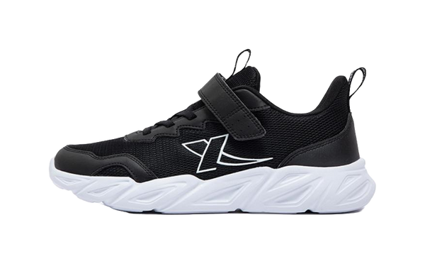 XTEP Slip Resistant Shock Absorbers Low top Kids' Running Shoes Black Unisex 