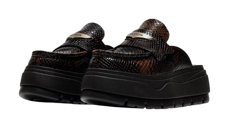 Jordan Air Jordan Mule No Special Function Closed Toe Slippers Womens Black Brown  vjsneaker.com