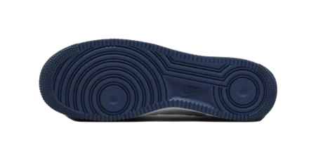 Nike Air Force 1 07 White Midnight Navy 2024  vjsneaker.com