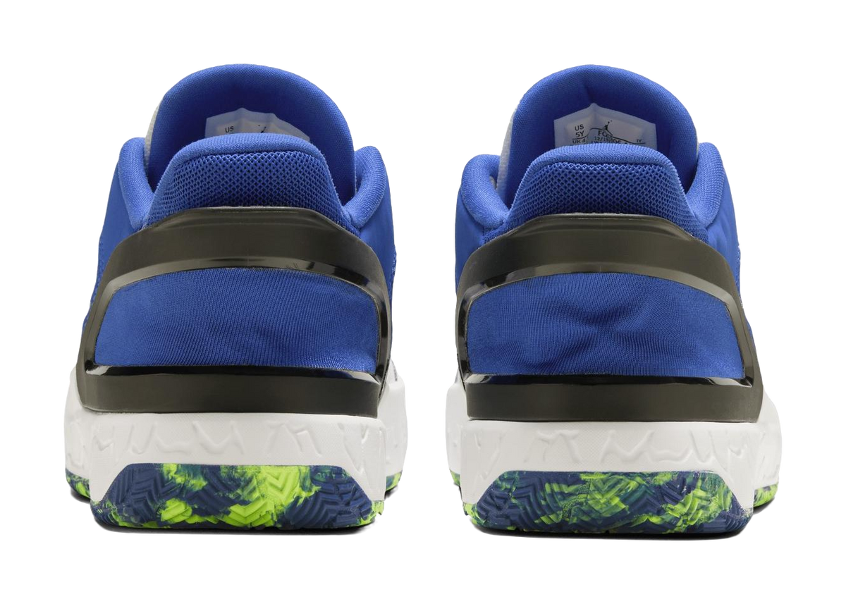 Jordan DAY1 Slip Resistant Abrasion Resistant Low top Kids Running Shoes Blue White Unisex  vjsneaker.com