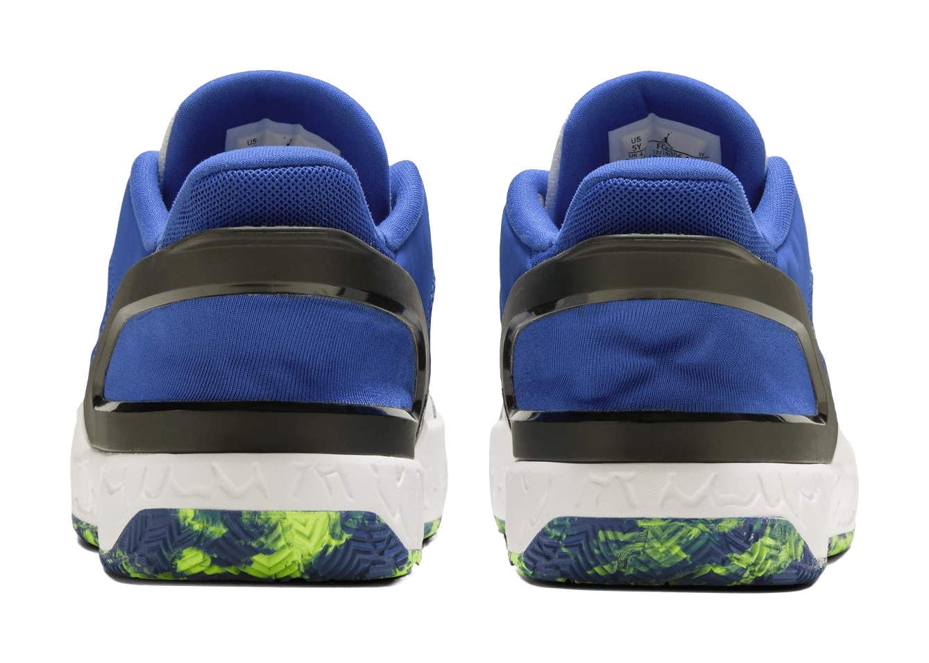 Jordan DAY1 Slip Resistant Abrasion Resistant Low top Kids Running Shoes Blue White Unisex  vjsneaker.com