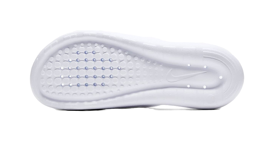 Nike Victori One Shower Slide Triple White Womens  vjsneaker.com