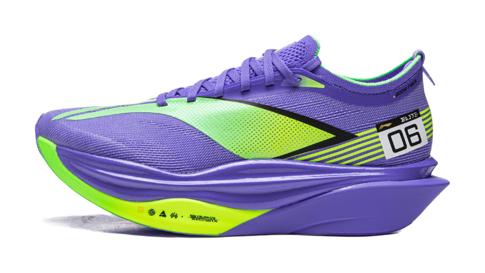 Li-Ning Feidian 6 ELITE "Fluorescent Starlight Purple" ARMW001-9 - Carbon Plate Running Shoe Unisex Fluorescent Starlight Purple