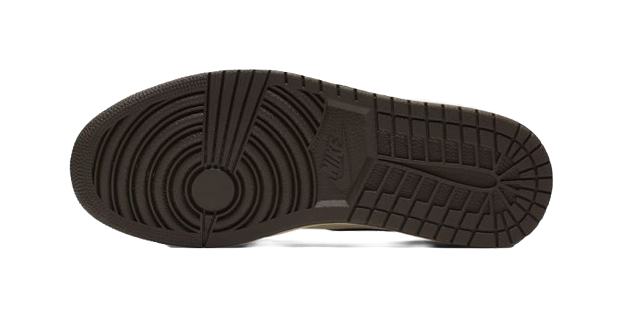 Travis Scott x Air Jordan 1 High OG TS SP "Mocha" - Retro Basketball Shoes Unisex Dark Brown  vjsneaker.com