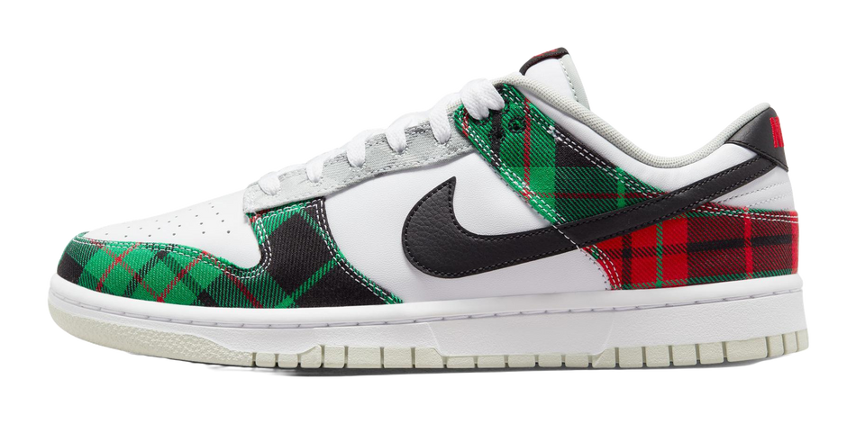 Nike Dunk Low Tartan Plaid  vjsneaker.com