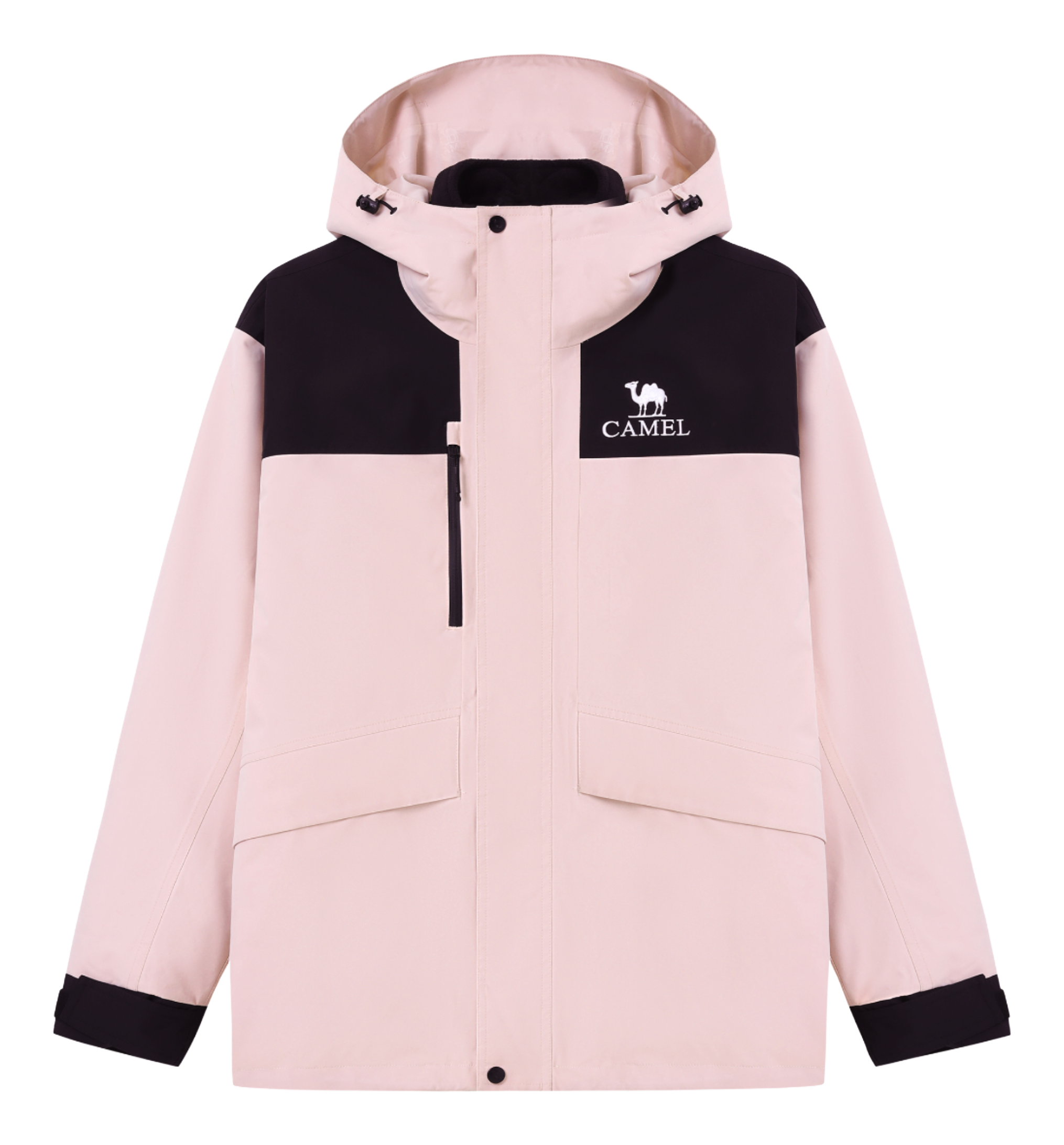 CAMEL All weather Windbreaker Jacket Mens  vjsneaker.com