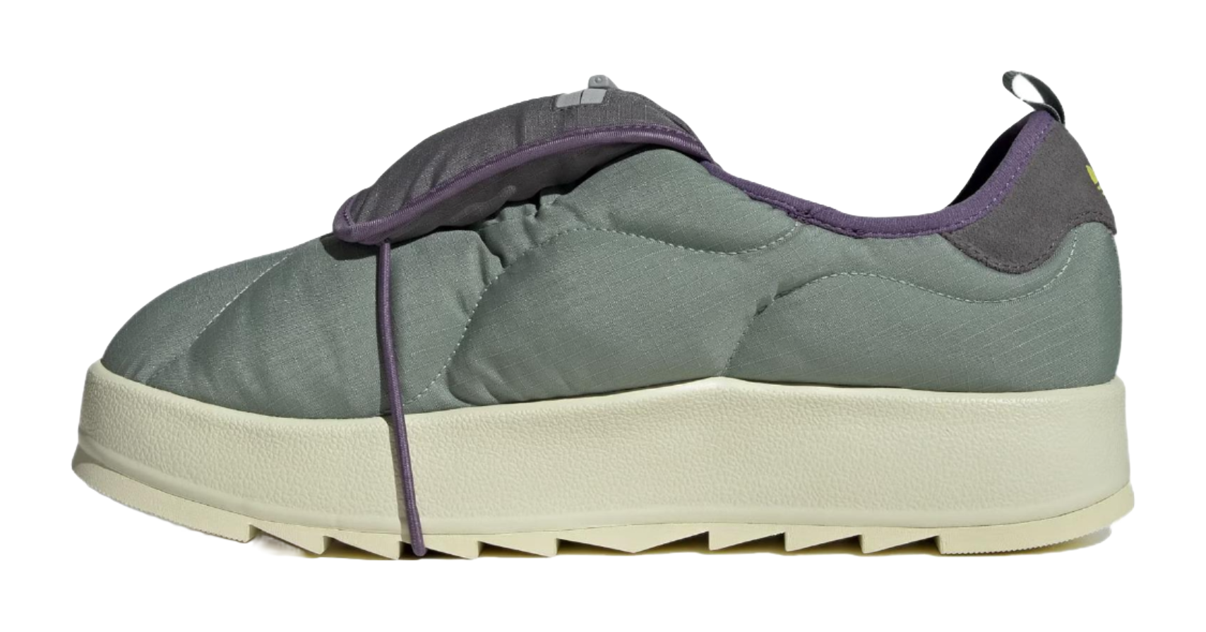 Adidas Puffylette Silver Green  vjsneaker.com