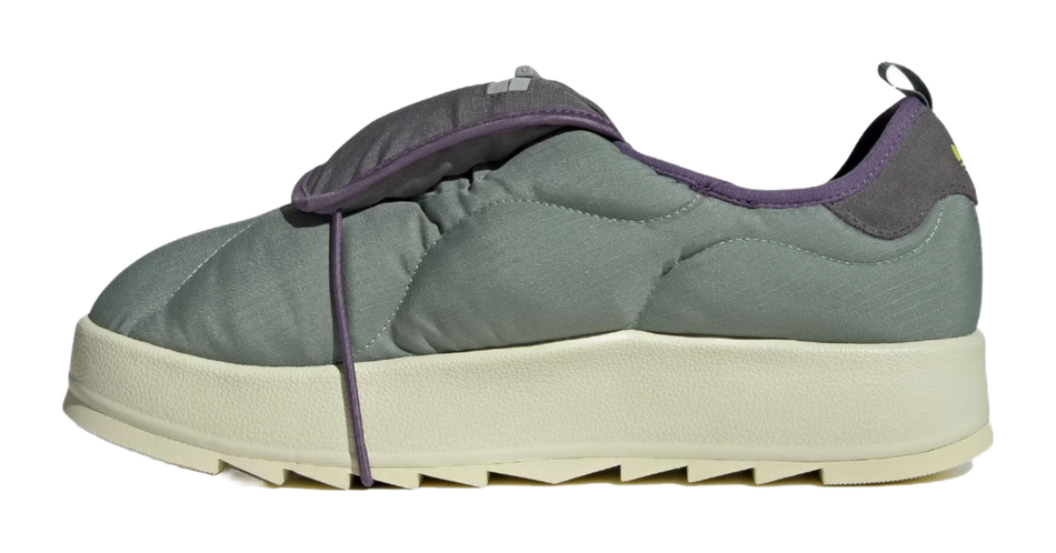 Adidas Puffylette Silver Green  vjsneaker.com