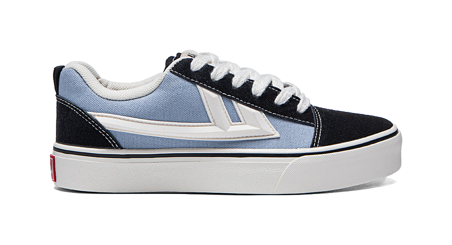 Warrior Sports Casual Wear resistant And Lightweight Low top Canvas Shoes Unisex Black Blue 