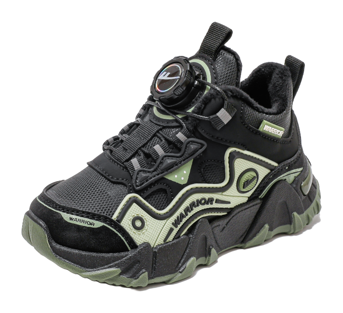 Warrior Synthetic Leather Slip Resistant Lightweight Cushioning Thermal Low top Kids Lifestyle Shoes Kids  VJSNEAKER