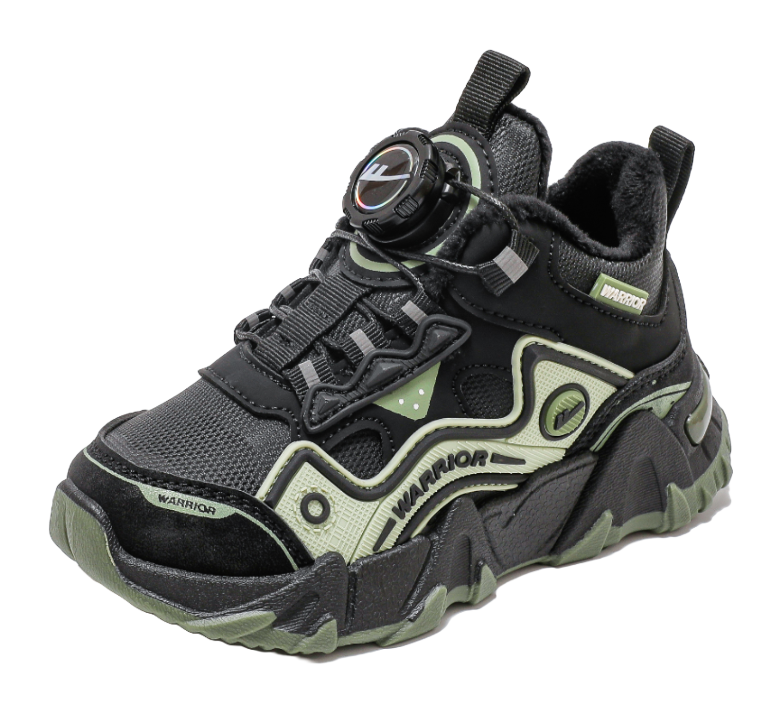 Warrior Synthetic Leather Slip Resistant Lightweight Cushioning Thermal Low top Kids Lifestyle Shoes Kids  VJSNEAKER