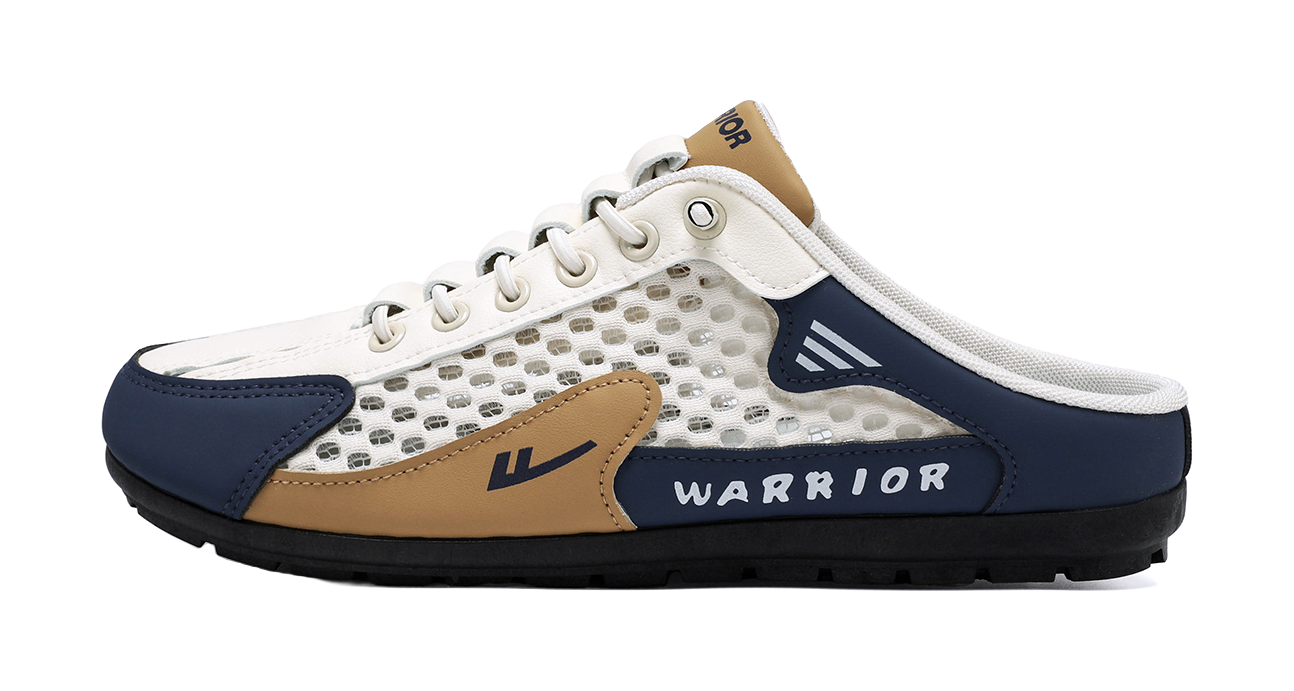 Warrior Quick Dry Quiet Closed Toe Slippers Mens  vjsneaker.com