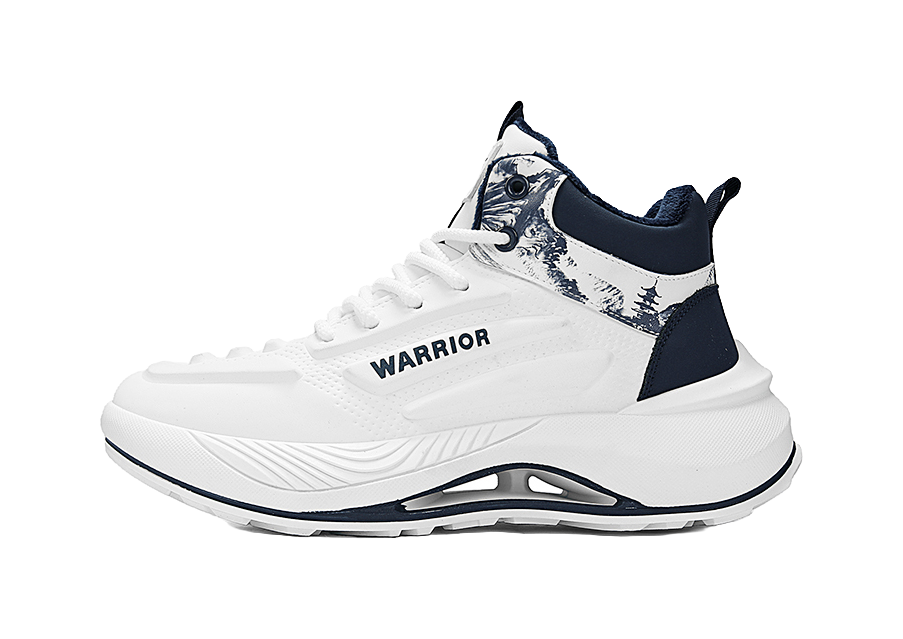 Warrior Power Fashion Versatile Plush Daily Sports Wear resistant Increased Warmth High Help Life Casual Shoes for Men