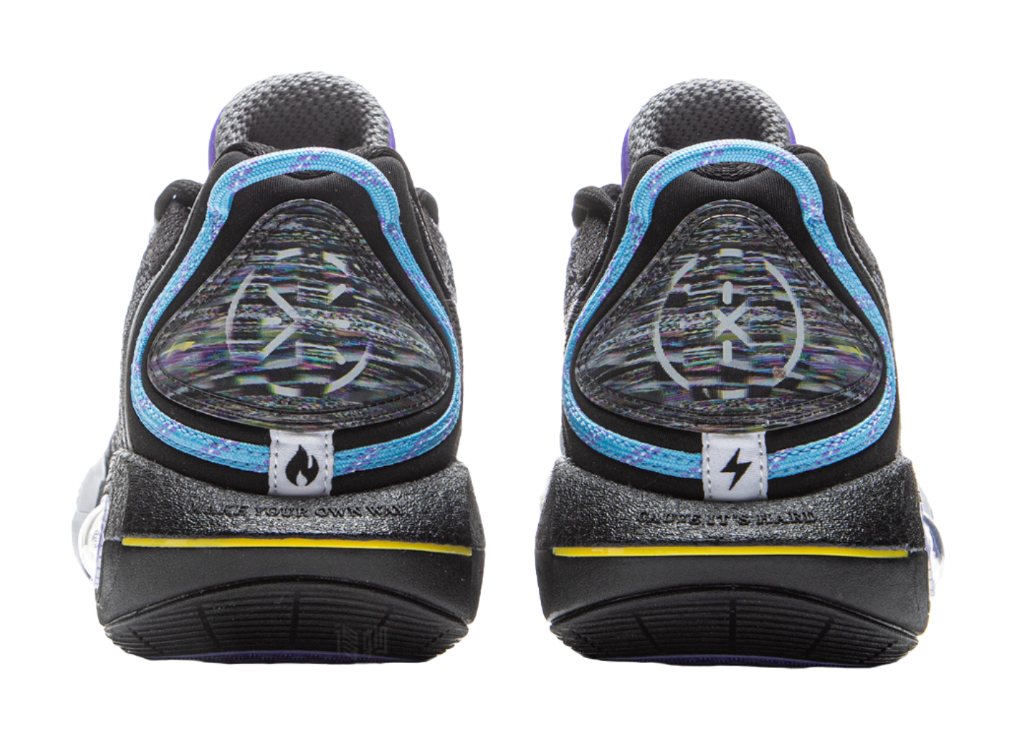 Li-Ning Wade Shadow 7 "Team No Sleep" ABPV011-4 - Dwyane Wade Basketball Shoe Unisex Black/Gray